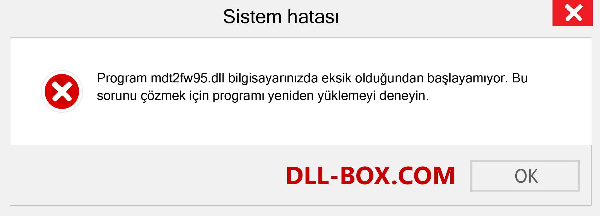 mdt2fw95.dll dosyası eksik mi? Windows 7, 8, 10 için İndirin - Windows'ta mdt2fw95 dll Eksik Hatasını Düzeltin, fotoğraflar, resimler